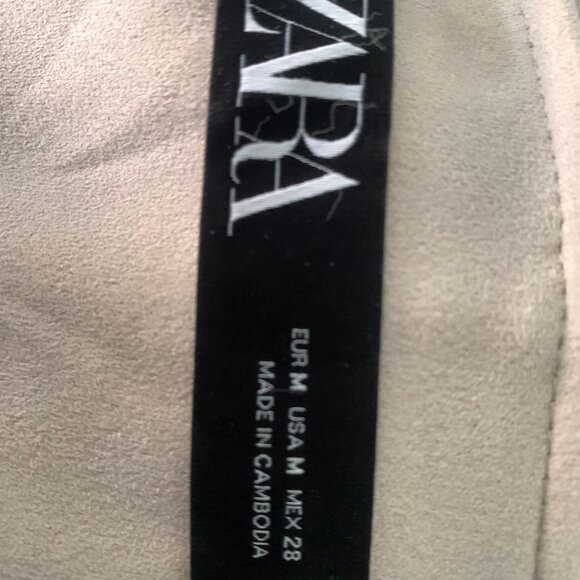 Zara Faux-Suede Light Coat - Picture 4 of 4